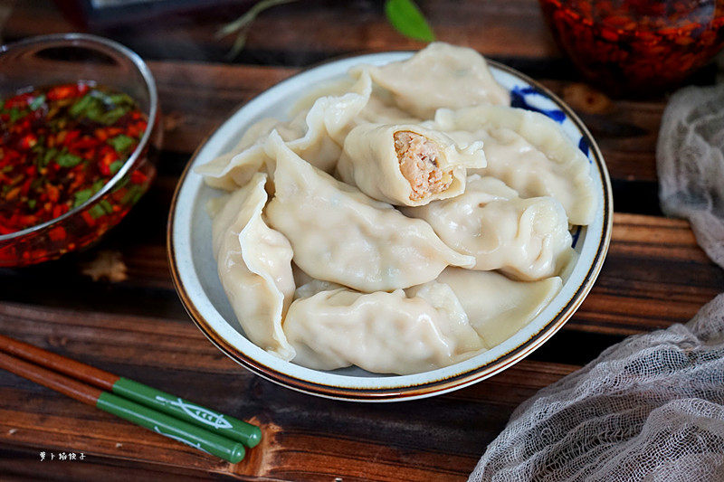 萝卜肉馅儿饺子-------冬吃萝卜夏吃姜的做法