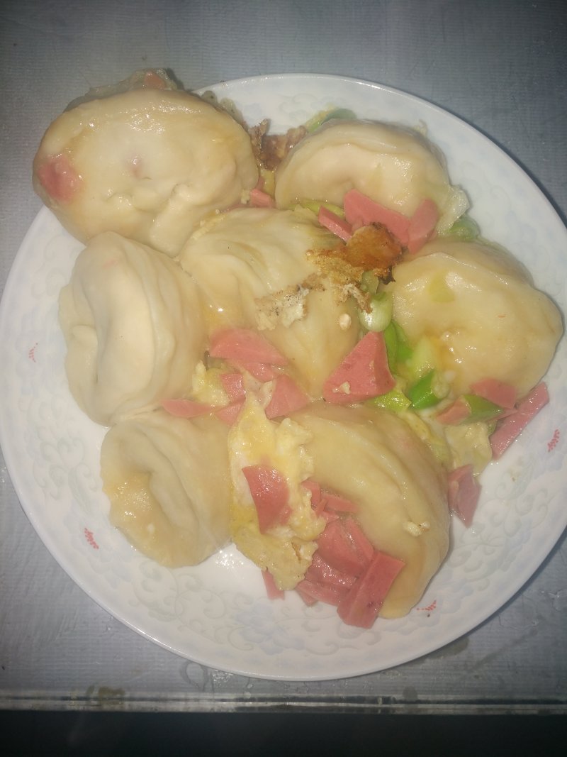 鸡蛋抱饺的做法