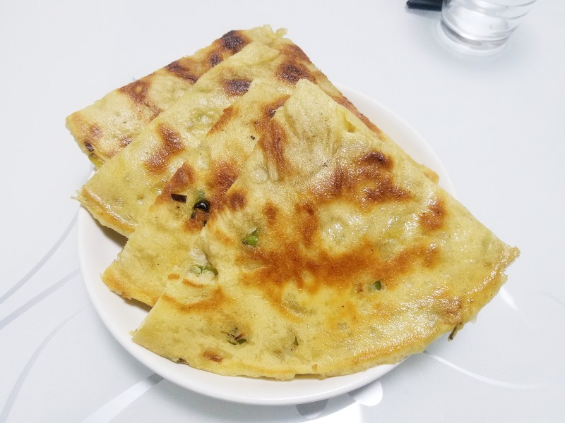 小米发面葱油饼的做法