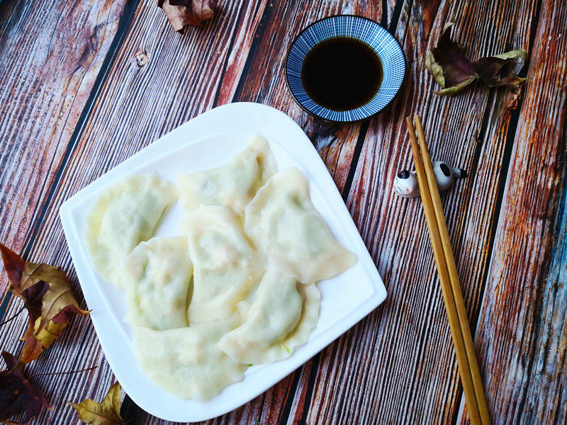 角瓜虾仁水饺的做法