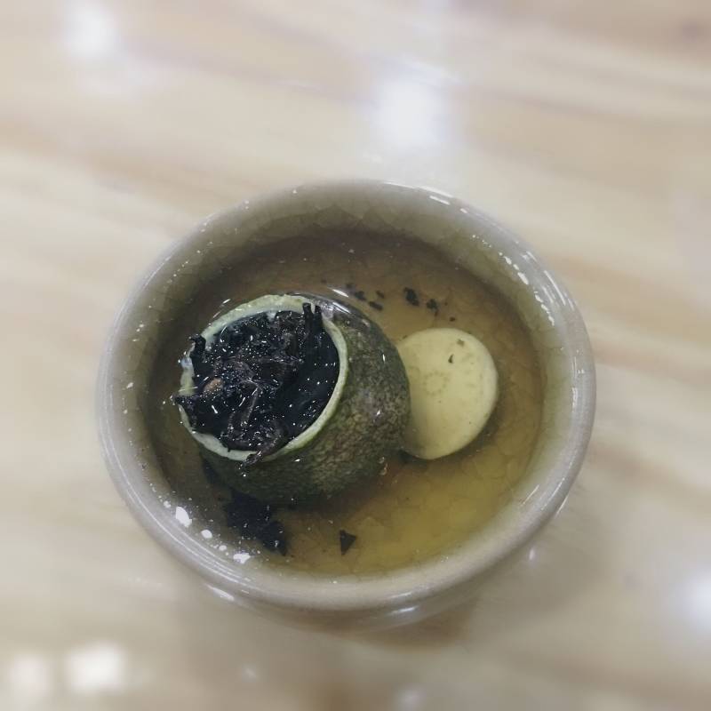 小青柑茶的做法