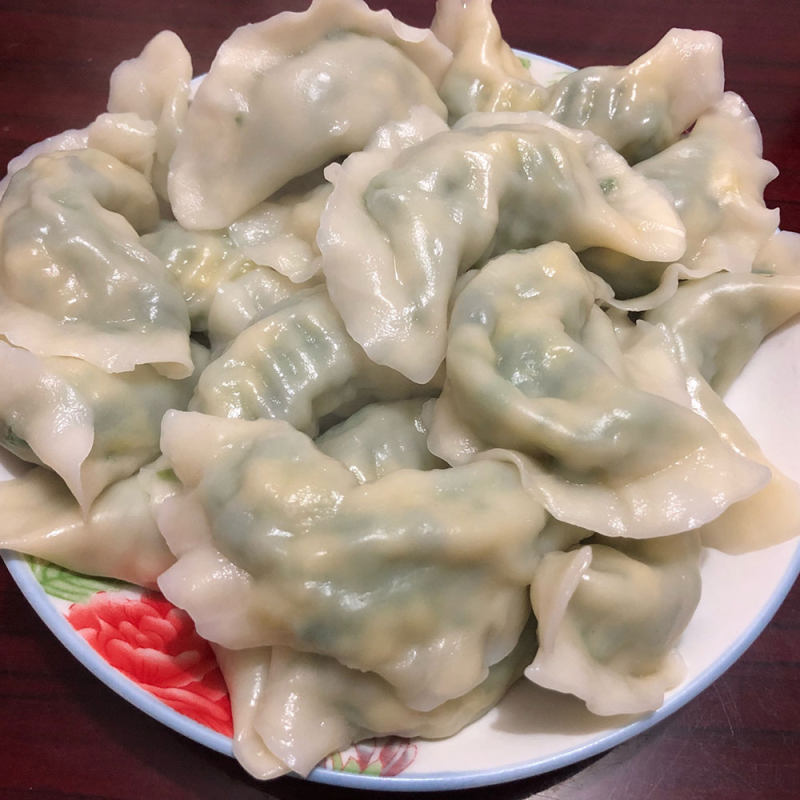 苜蓿鸡蛋水饺的做法