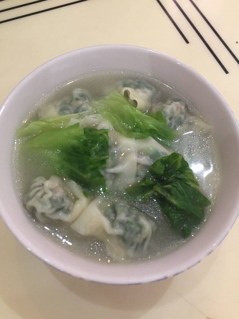 韭菜肉馅云吞的做法