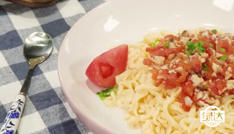 宝宝辅食-番茄肉拌面的做法