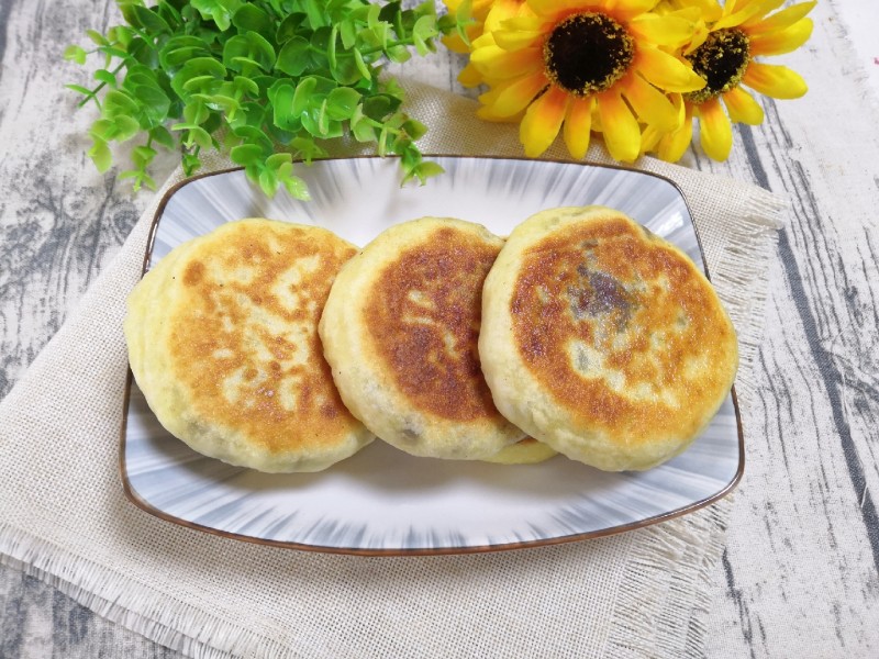 发面红薯豆沙饼的做法