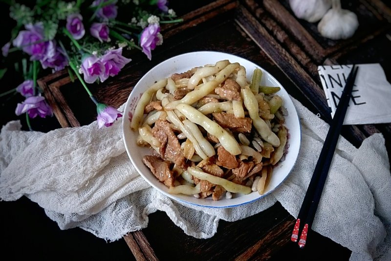 猪肉小炖芸豆的做法