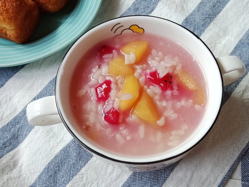 宝宝辅食水果粥的做法