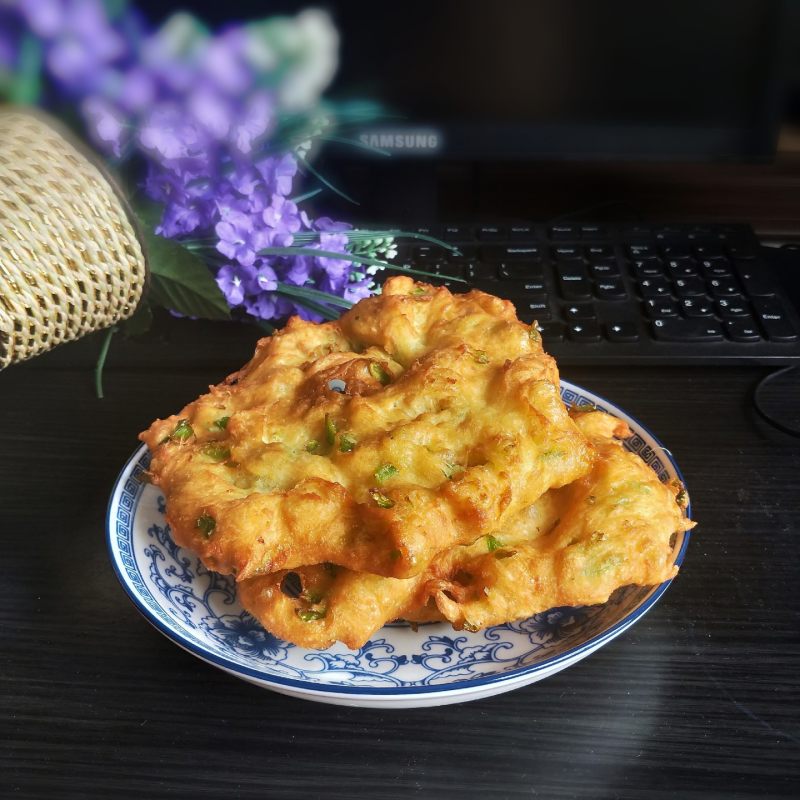 青椒油饼的做法