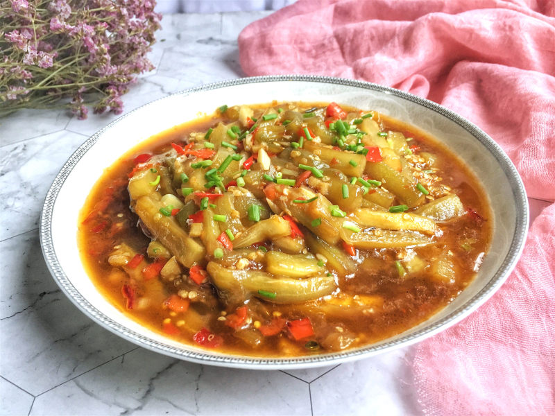 蚝油烧茄子的做法