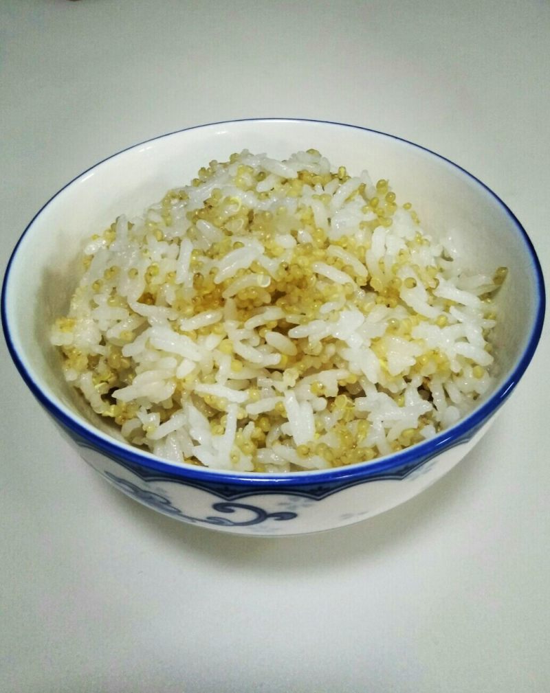 白米藜麦饭的做法