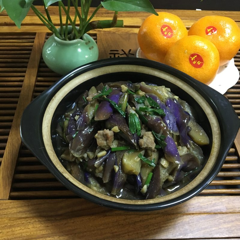 肉末烧茄子的做法