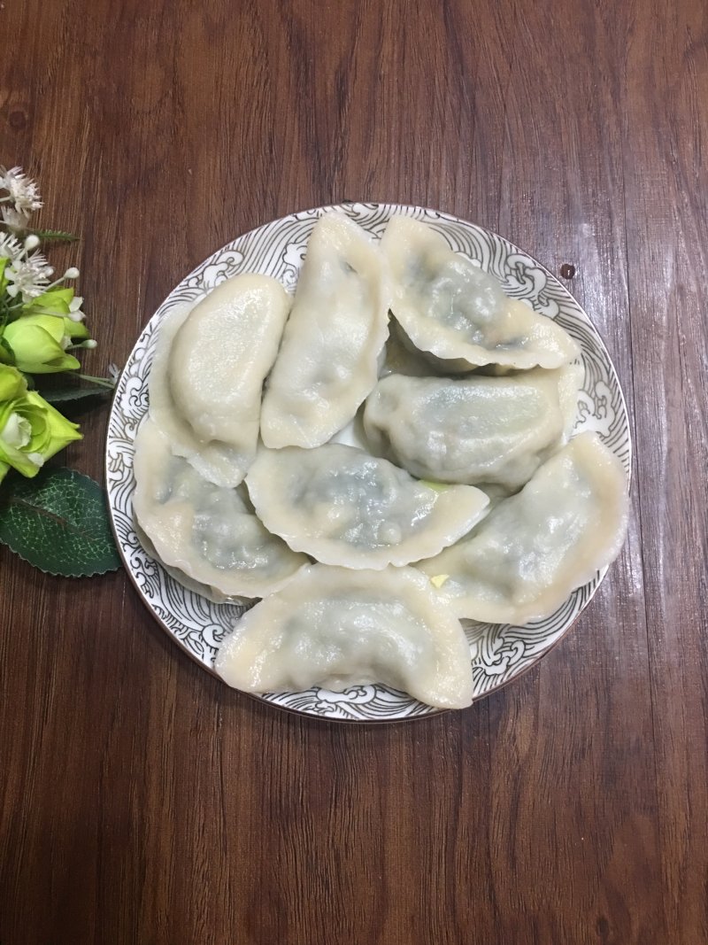 油菜素馅饺子的做法