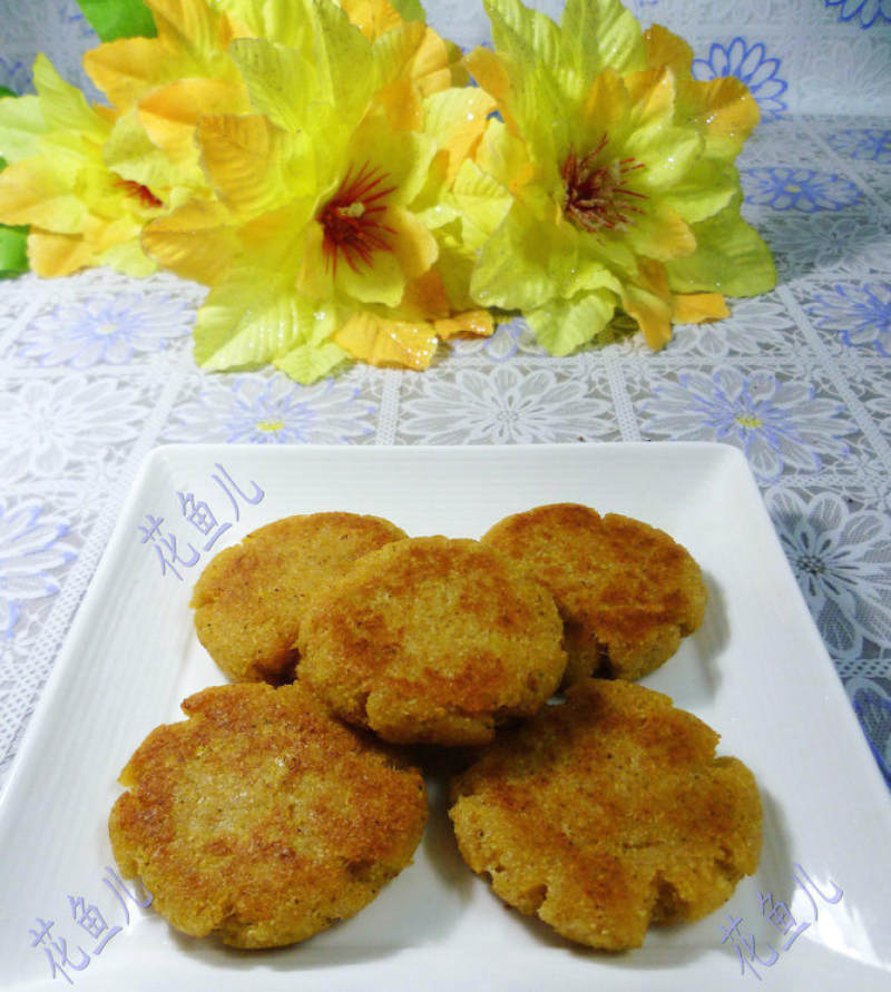 胡萝卜豆渣的利用~~~~~~胡萝卜豆渣饼（椒盐味）的做法