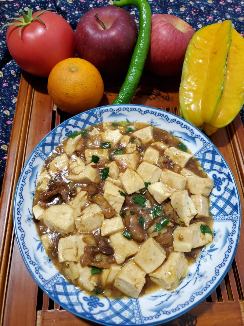 肉片烧嫩豆腐的做法