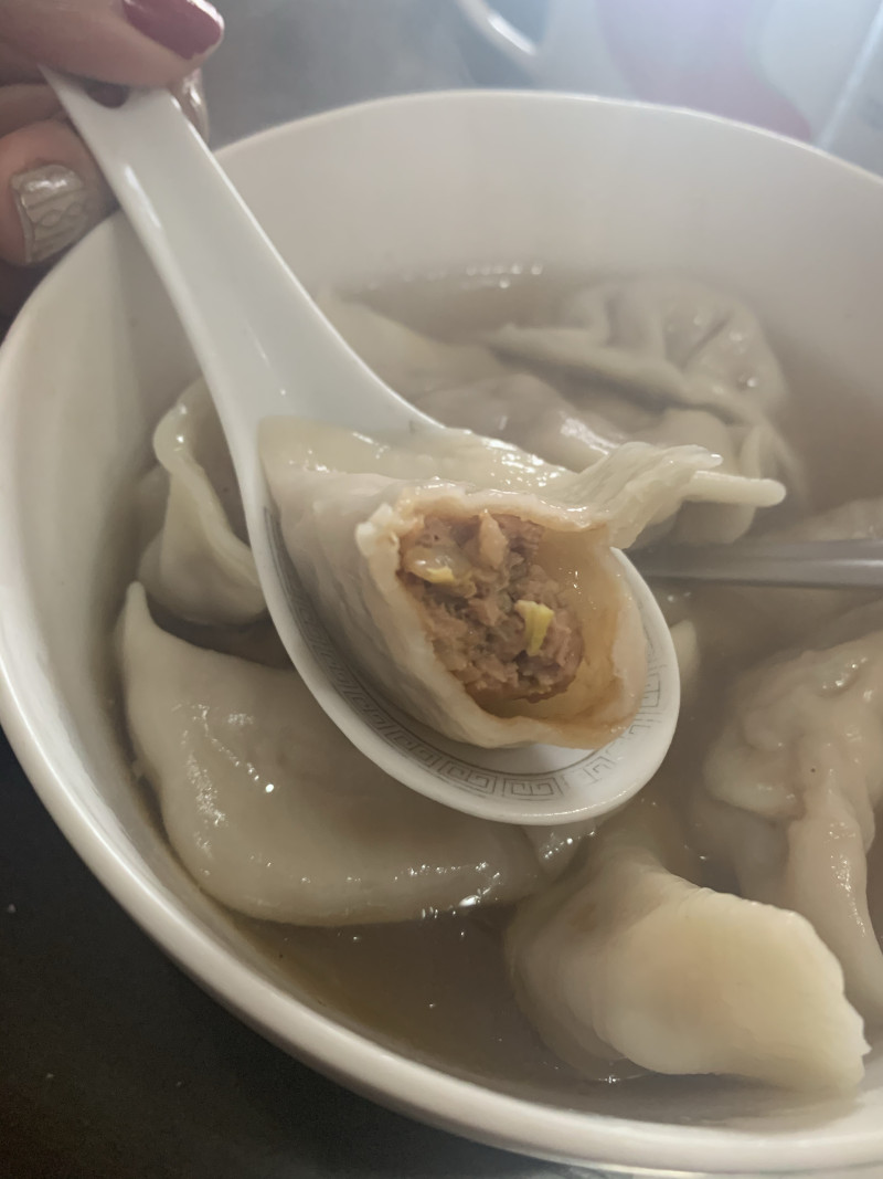 白菜肉水饺??的做法