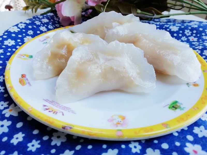 花样面食马蹄鲜虾饺的做法