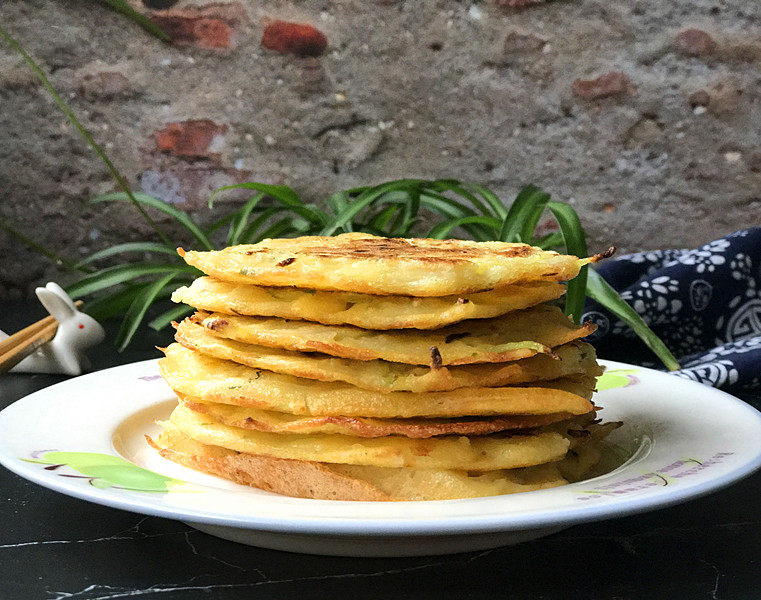 萝卜丝杂粮饼的做法