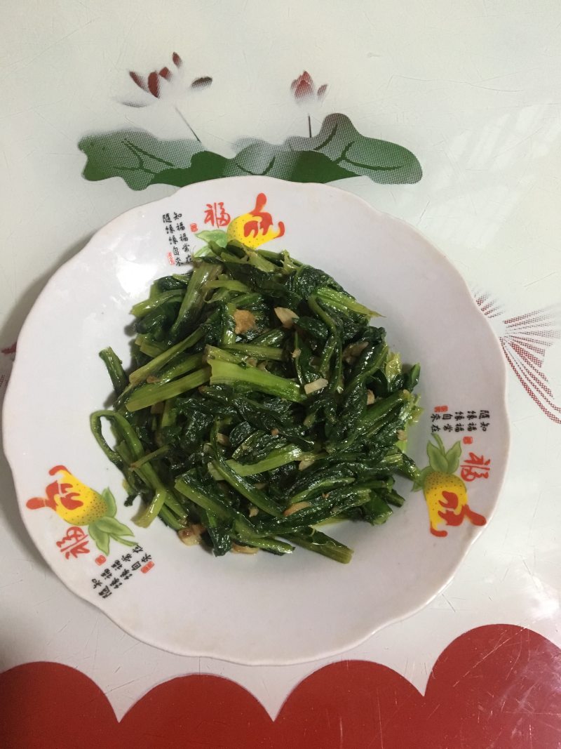 蒜蓉油麦菜的做法