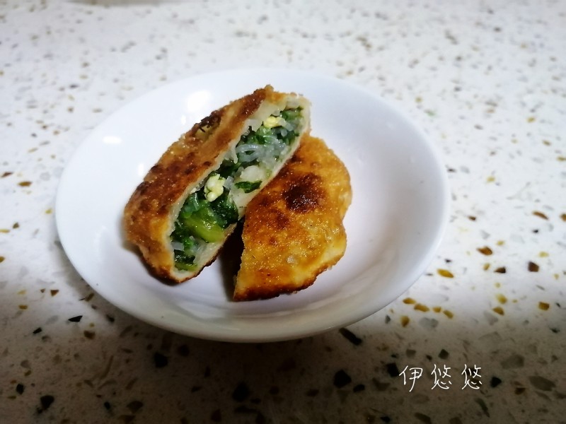 春日应季美食一一芥菜馅儿饼的做法