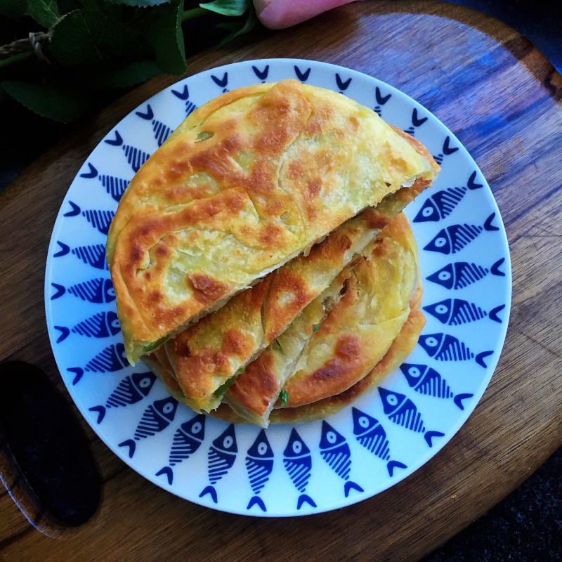 香煎鲜肉饼的做法