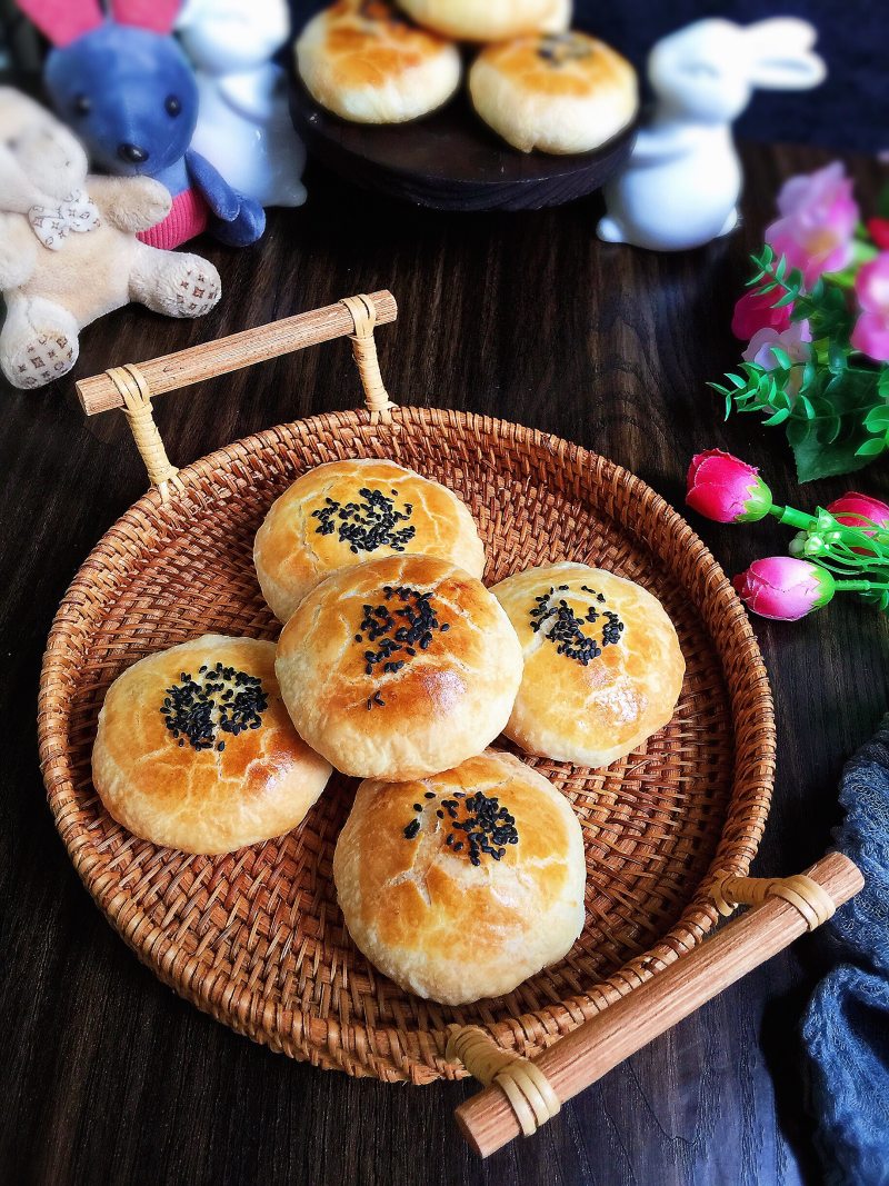 酥香绿豆饼的做法