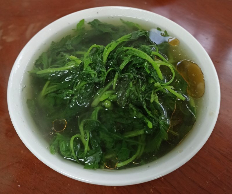 麻油菊叶汤的做法