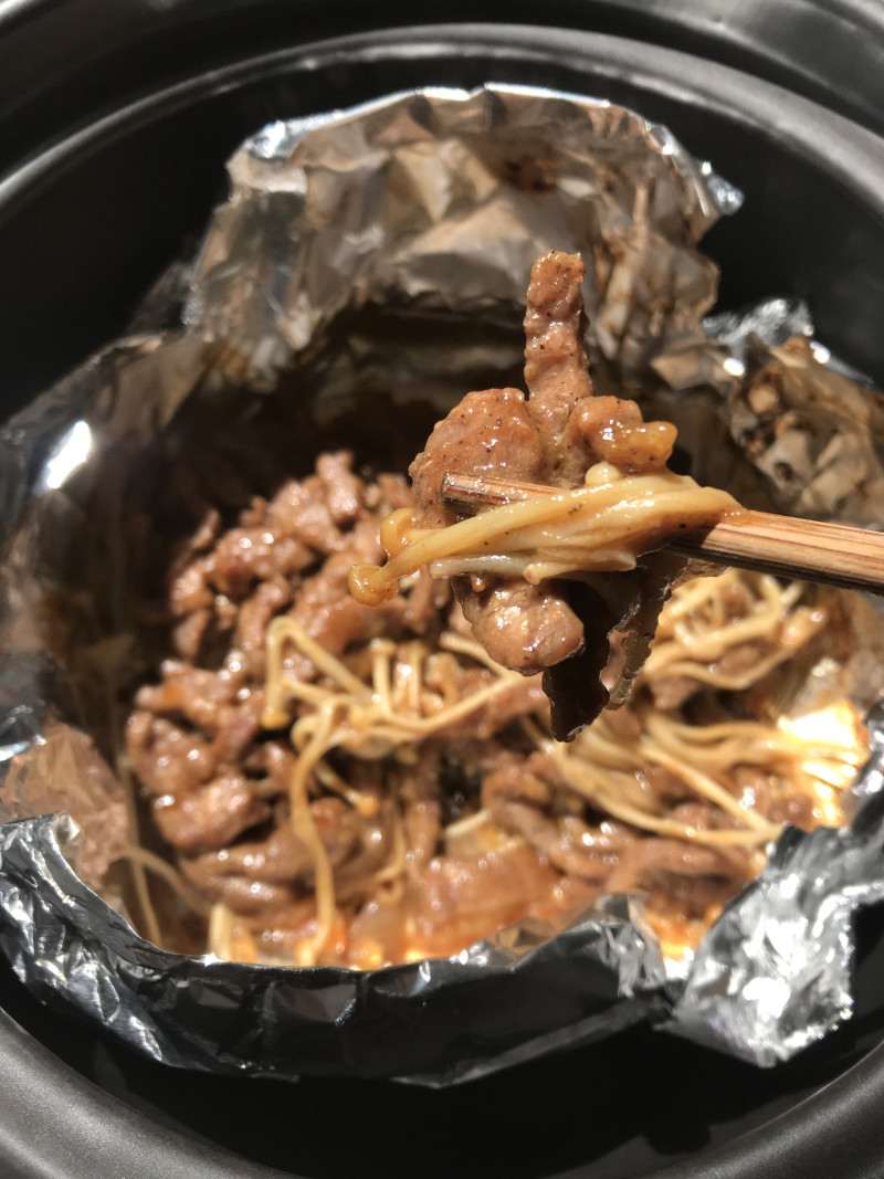 砂锅锡纸牛肉的做法