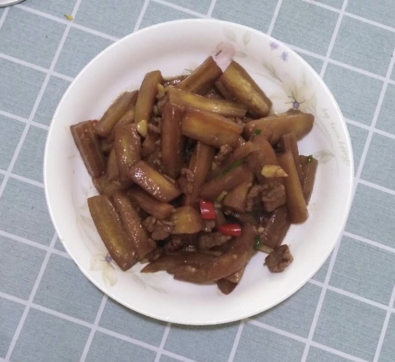 肉末茄子的做法