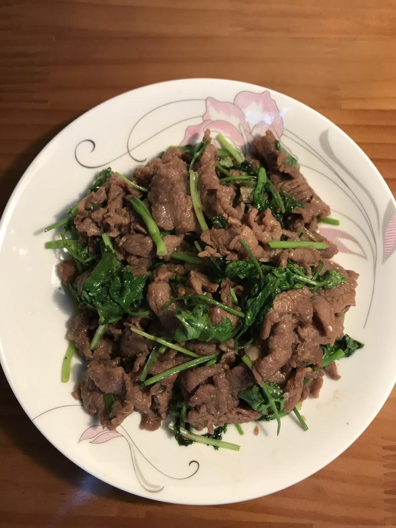 小炒牛肉的做法