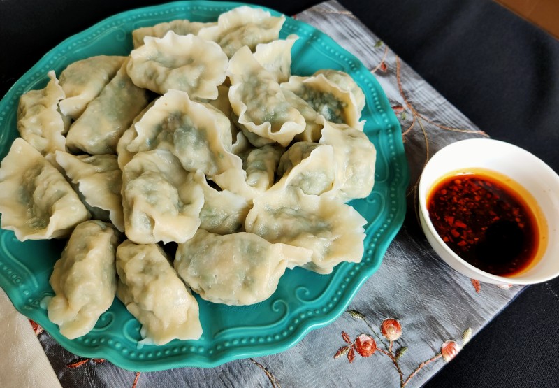 韭菜三鲜水饺的做法