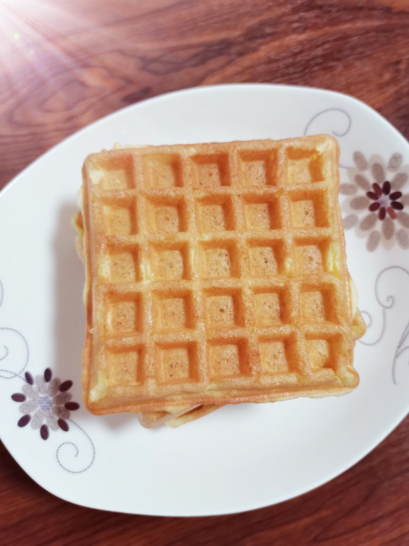 椰汁华夫饼的做法