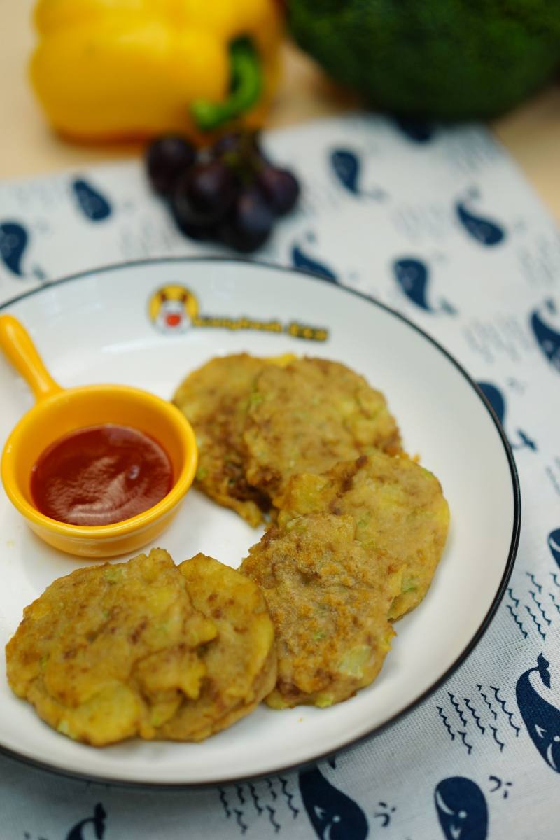 香芹土豆牛肉饼的做法