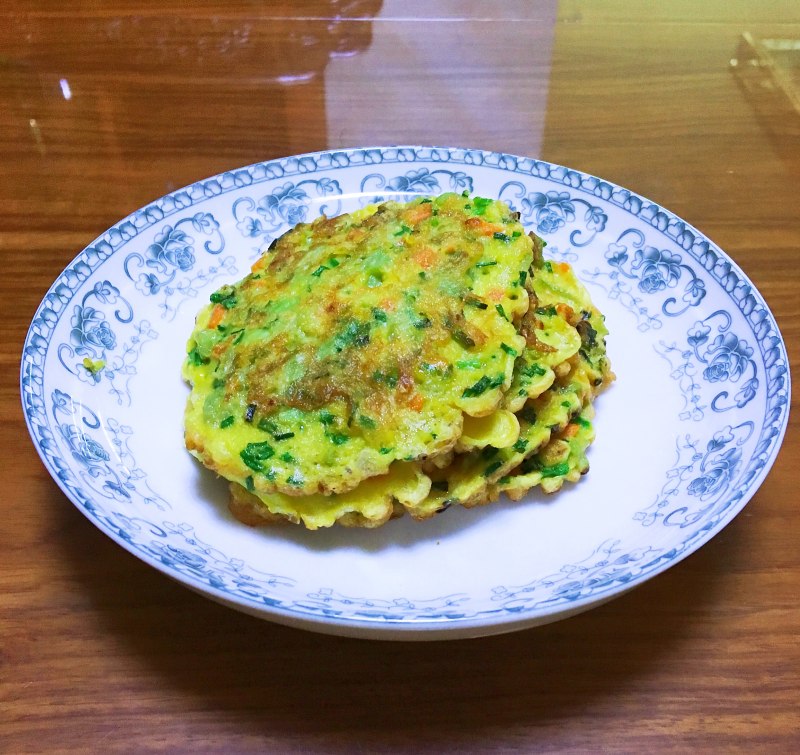 鸡蛋茄饼的做法