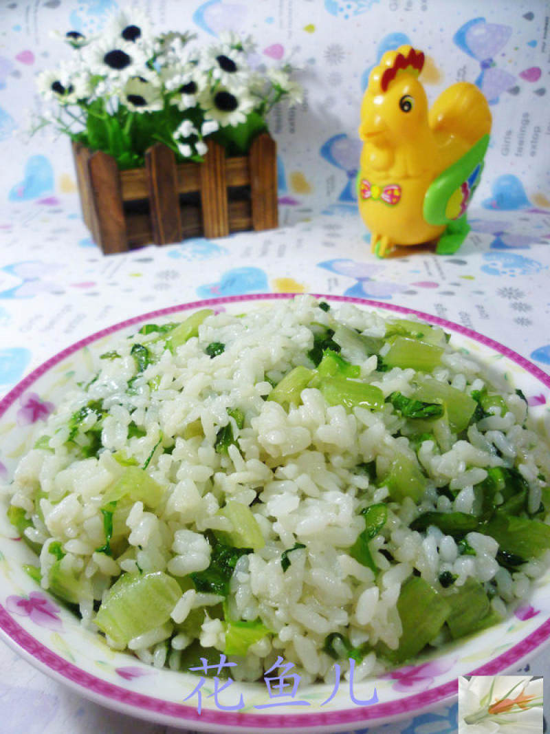 生菜炒饭的做法