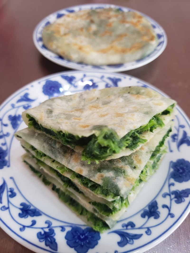 油菜馅饼的做法