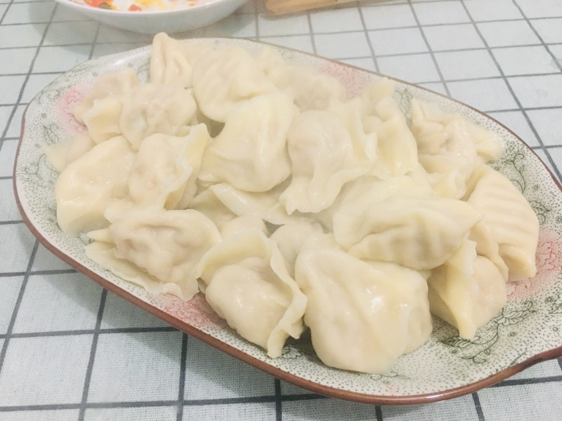 鲜虾白菜水饺的做法