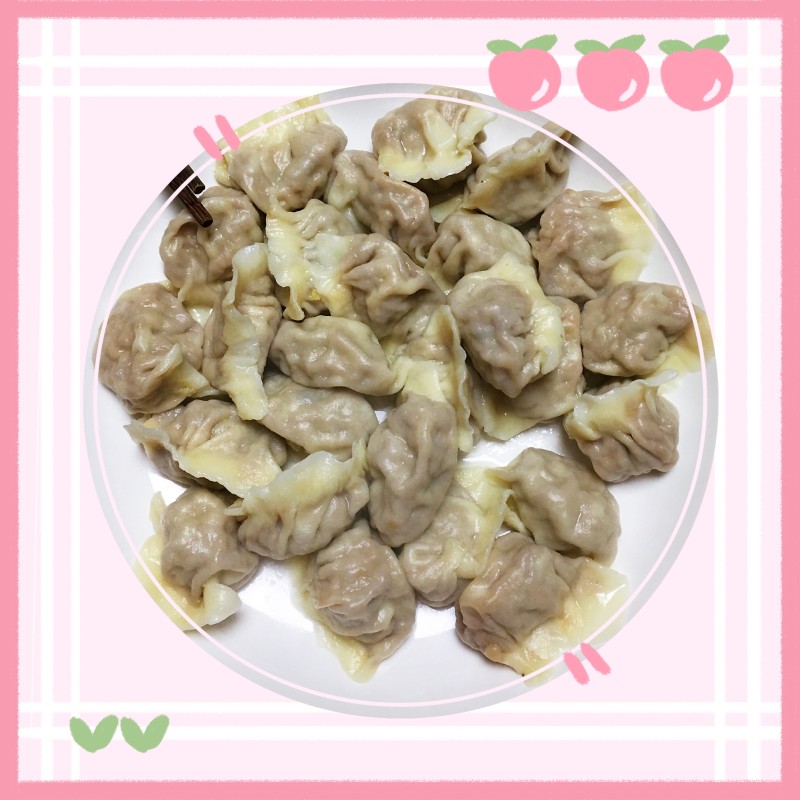 鸡肉猪肉白菜水饺的做法