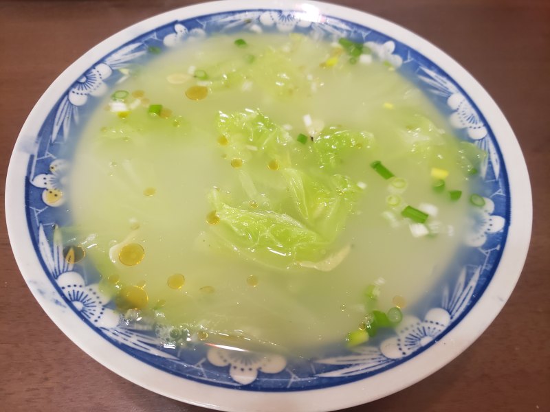 白菜虾皮汤的做法