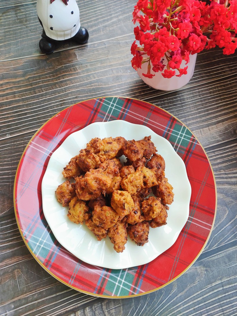 豆腐鸡肉蔬菜丸子的做法