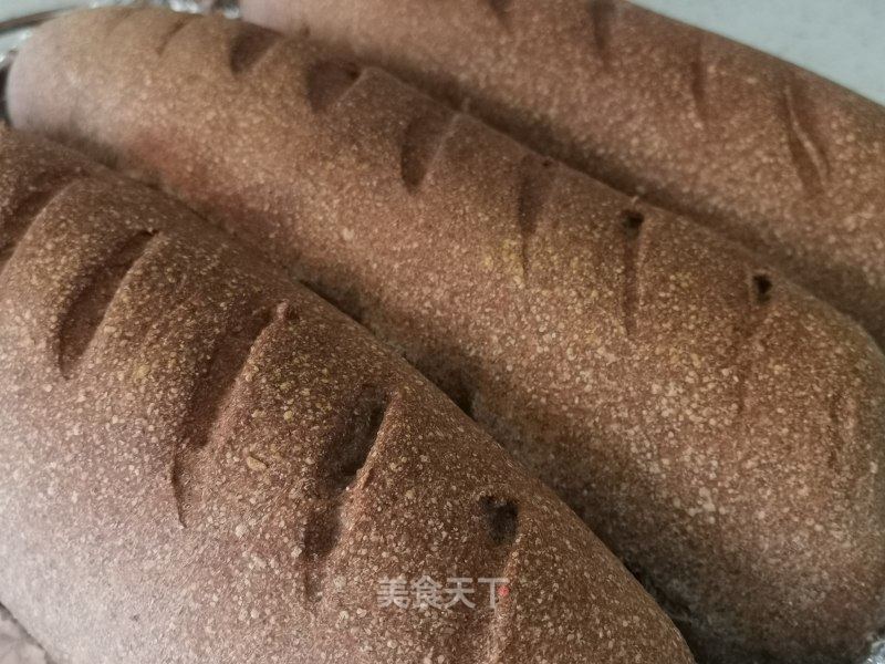 小麦粗粮法棍的做法