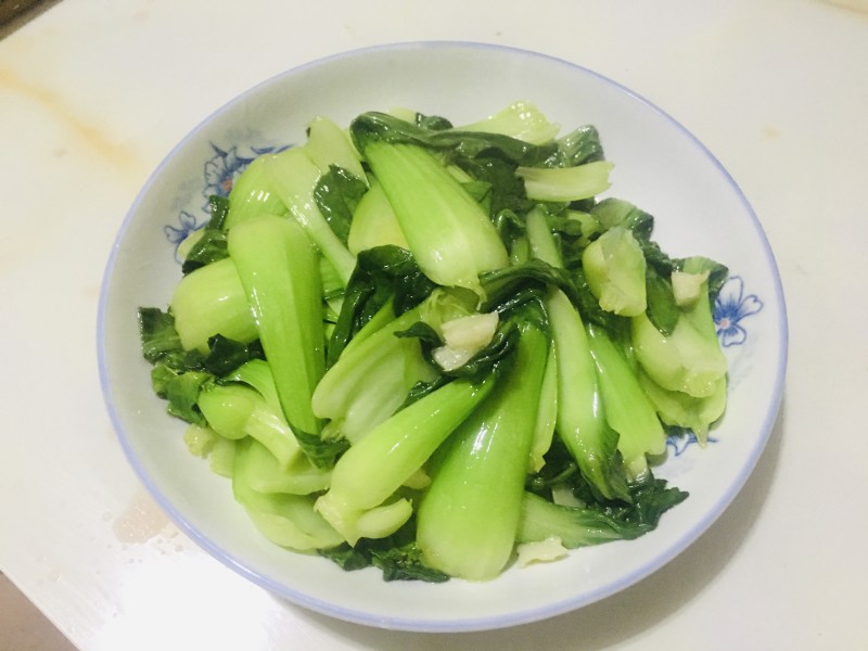 蒜香小油菜的做法