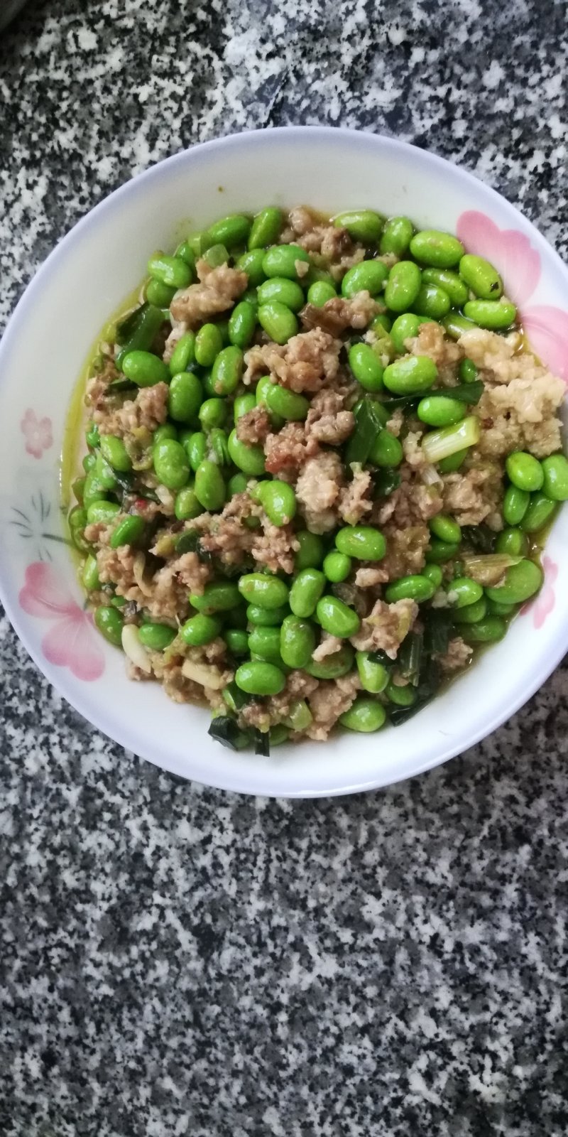 肉末豆子的做法