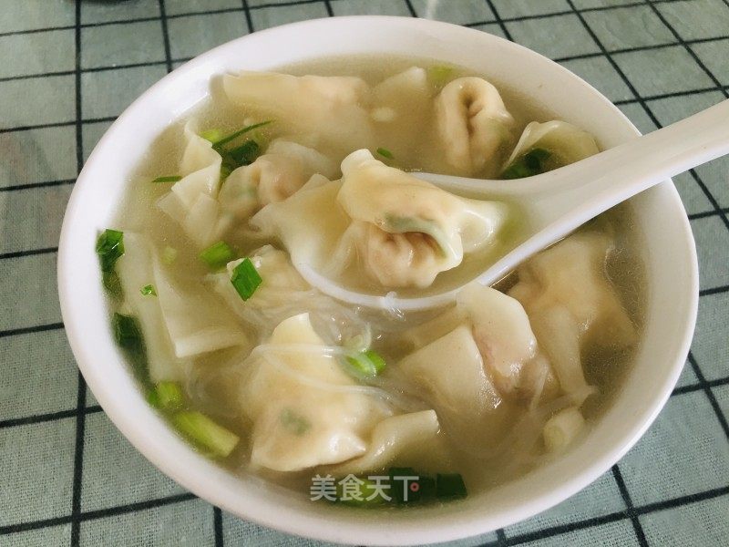 鸡汤粉丝馄饨的做法