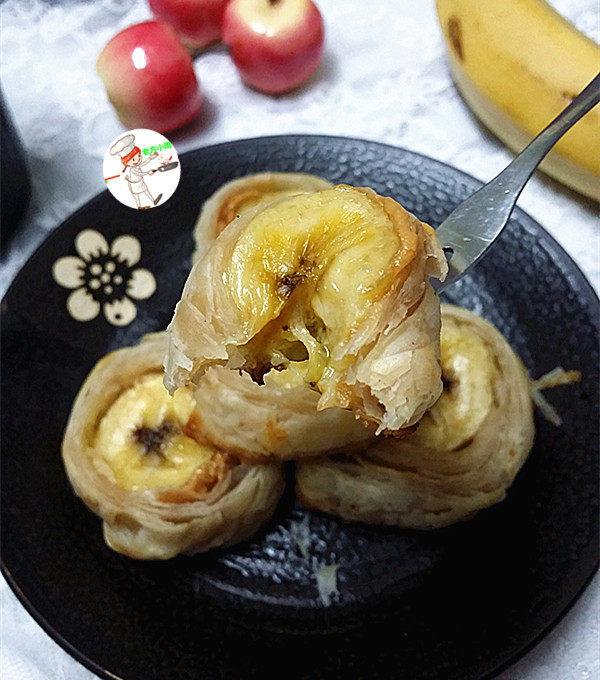 花生酱香蕉酥的做法