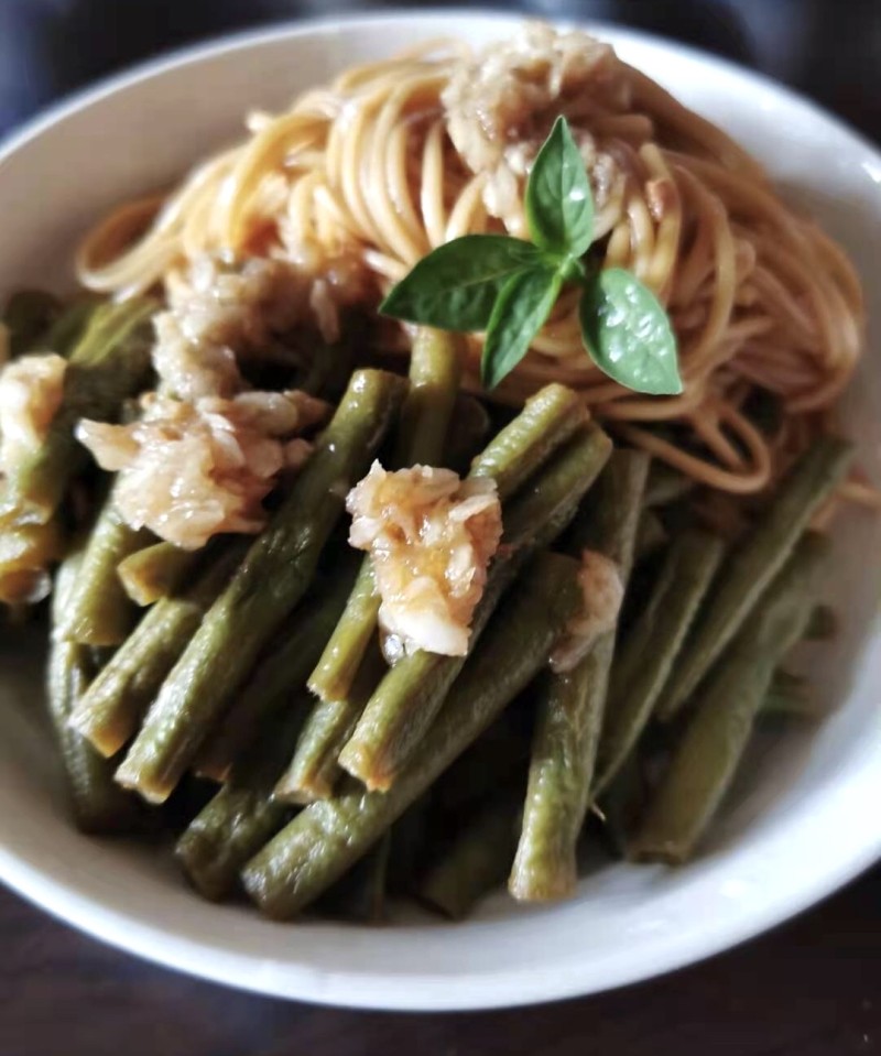 二伏面之豆角蒜蓉拌面的家常做法 二伏面之豆角蒜蓉拌面怎么做好吃