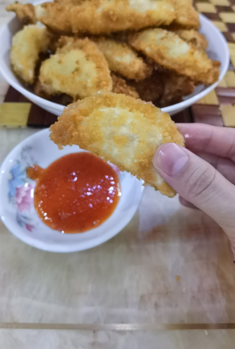 饺子皮版苹果派的做法