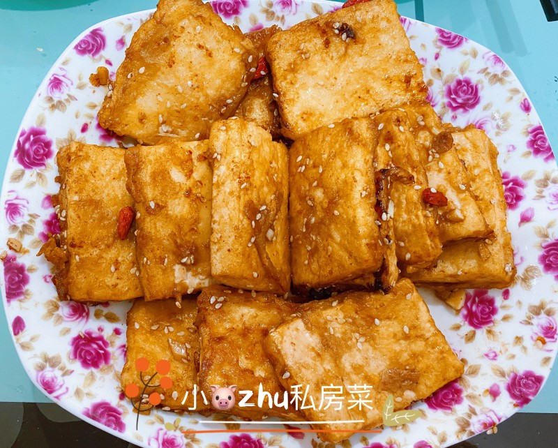 香煎豆腐的做法