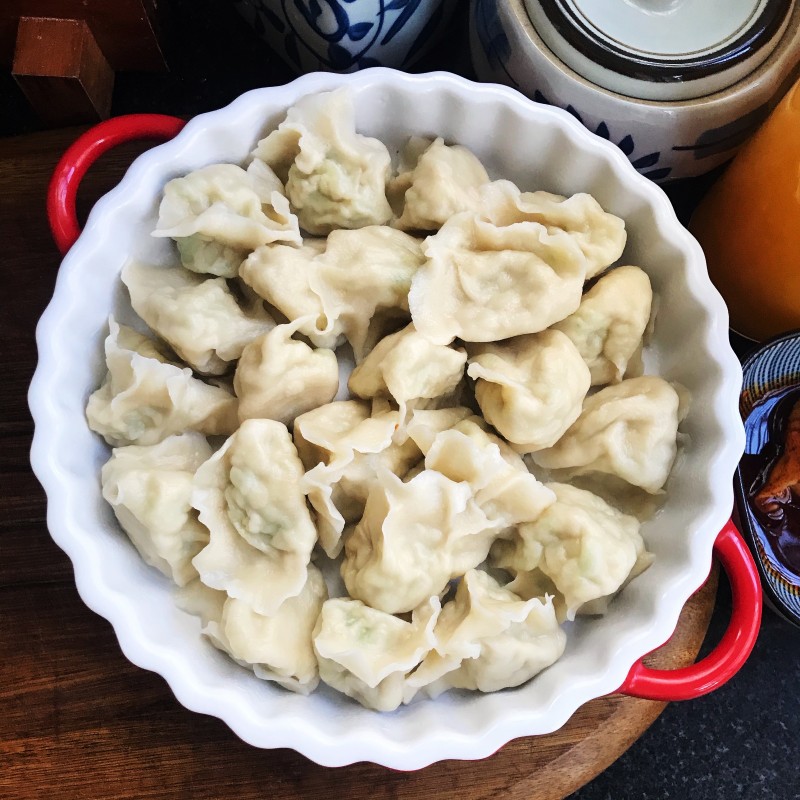 萝卜豆腐水饺的做法