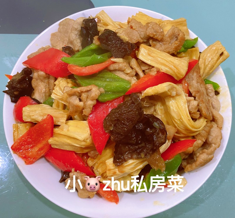 腐竹炒肉的做法