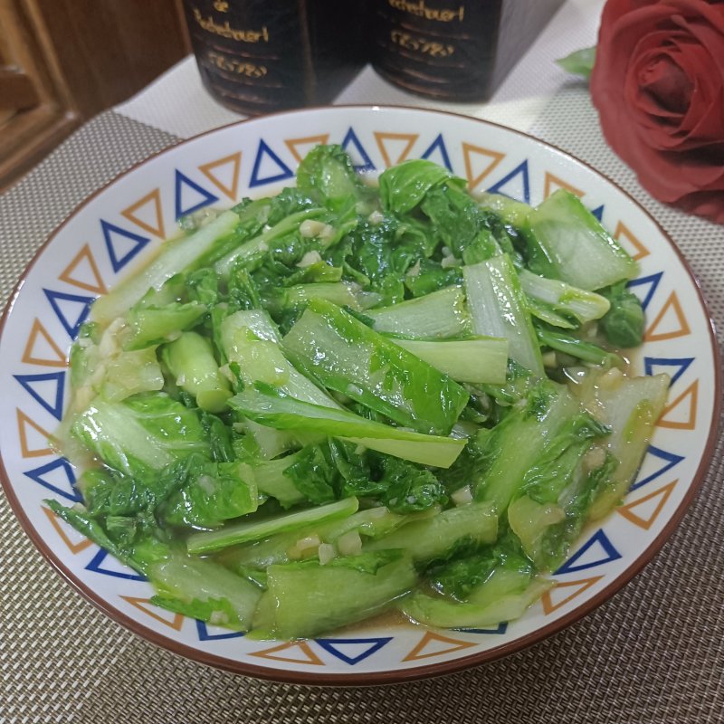 蚝油小白菜的做法